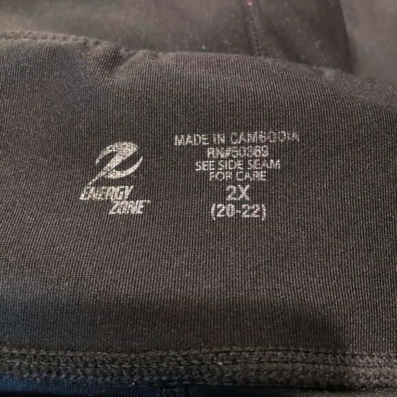 Energy Zone Pants & Jumpsuits Energy Zone Flare Yoga Pants 2x Poshmark